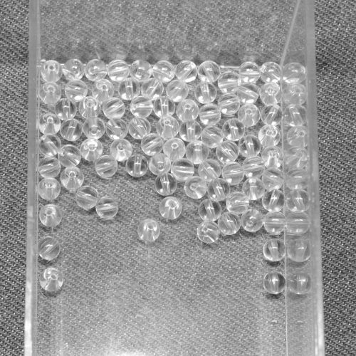 Hegyikristály (A minőségű) ásványgyöngy - 4,5mm-es golyó - 1db