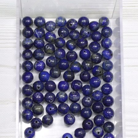 Lápisz lazuli ásványgyöngy - 6mm-es golyó - 1db