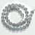 Aura kvarc (szürke) ásványgyöngy - 8mm-es golyó - 1db