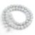 "Jáde" (festett halvány kékesszürke) ásványgyöngy - 8mm-es golyó - 1db