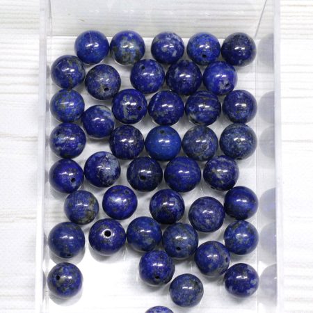 Lápisz lazuli ásványgyöngy - 9mm-es golyó - 1db