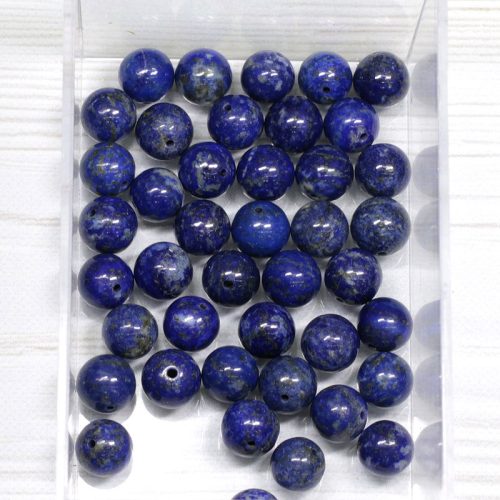 Lápisz lazuli ásványgyöngy - 10mm-es golyó - 1db