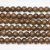 Fa gyöngy - 8mm-es natúr wenge golyó - 1db