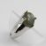Fém gyűrű befoglalt mohaachát ásvánnyal - gyűrűméret: 16mm