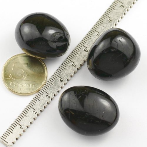 Fekete turmalin (sörl) marokkő kb. 2,5cm /db