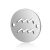 Nemesacél összekötő elem - 12x0,8mm csillagjegy / horoszkóp - vízöntő