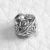 Tibeti stílusú fém köztes - antik ezüst színű 6,5x7mm-es kúpos