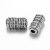 Tibeti stílusú fém köztes - antik ezüst színű 11x5,5mm-es cső, furat: 2,2mm