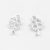 Tibeti stílusú fém medál / fityegő - ezüst színű 11x7mm-es lóhere